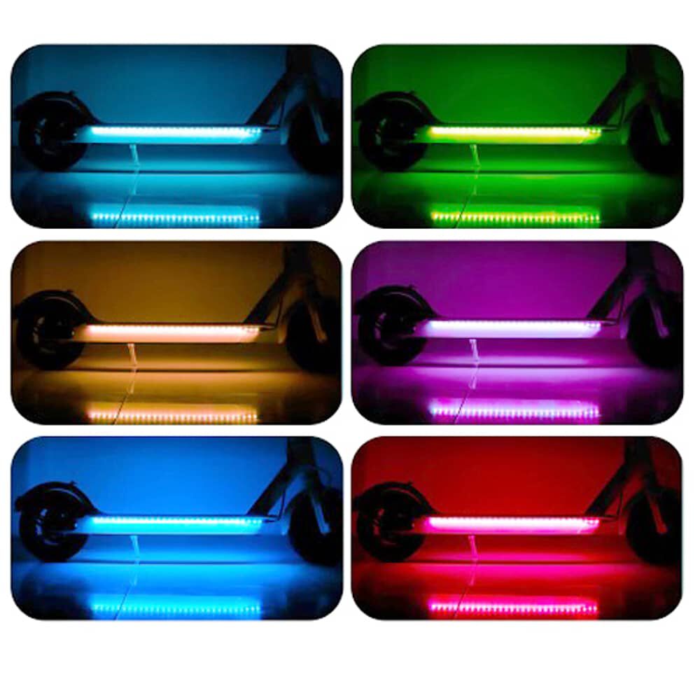 Luces Led Multicolor Scooter, Bicicleta O Moto image number 4.0