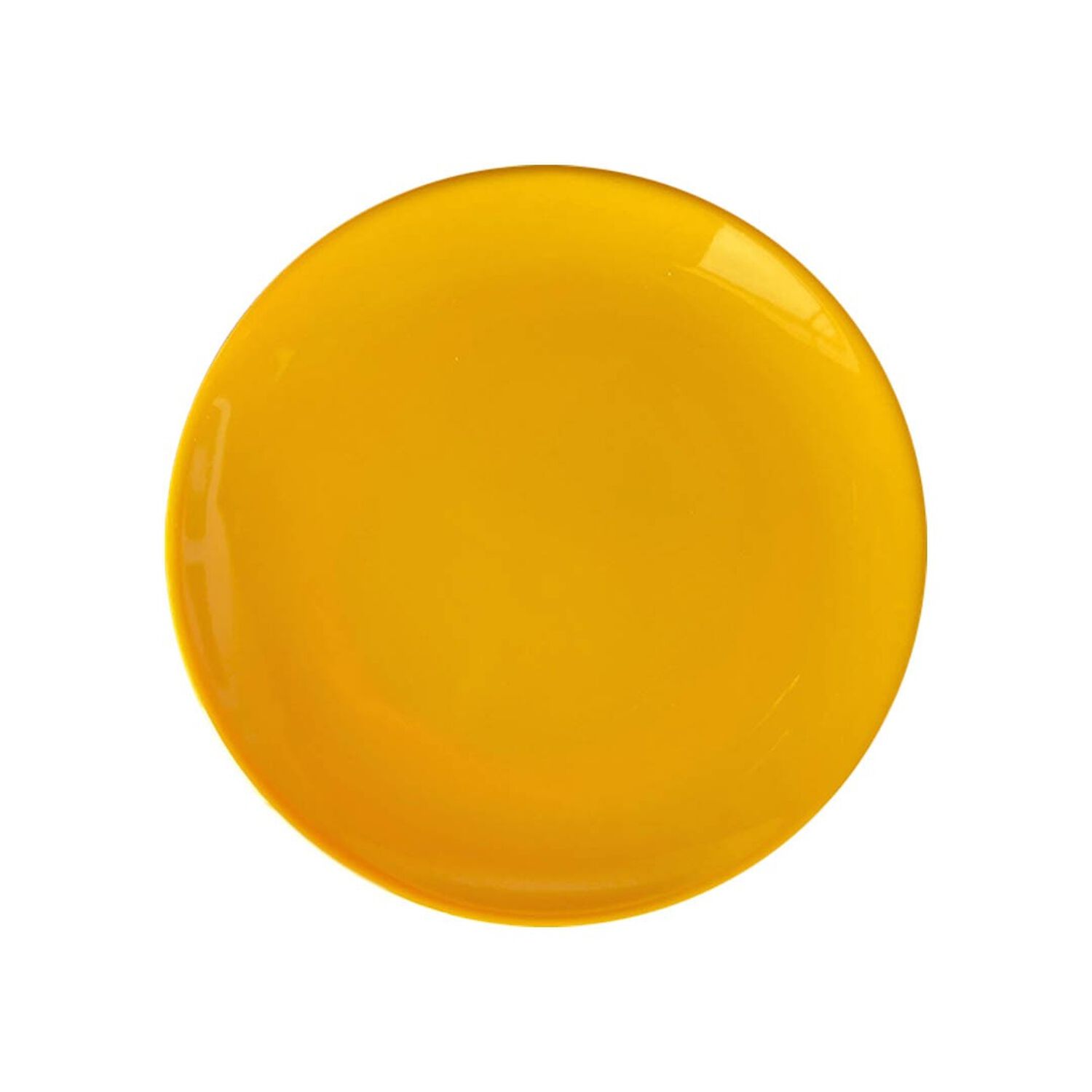 Set De 4 Platos Melamina 16 Cm. Amarillo image number 0.0