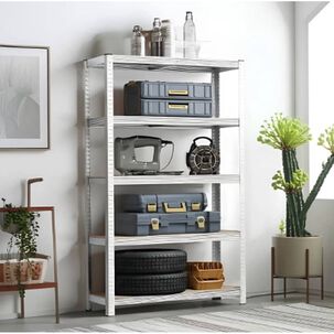 Estante Armable Plateado Cromado