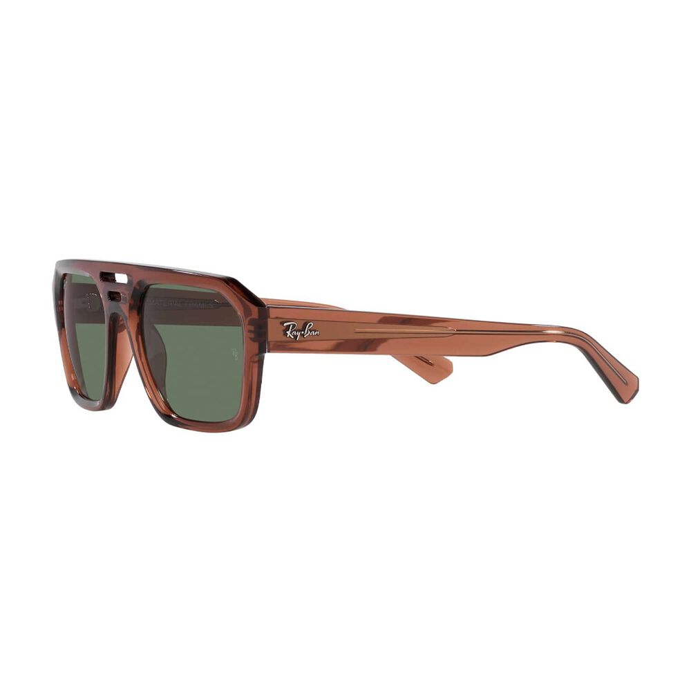 Lentes De Sol Corrigan Transparent Brown Bio-based Sustentable Ray-ban image number 2.0