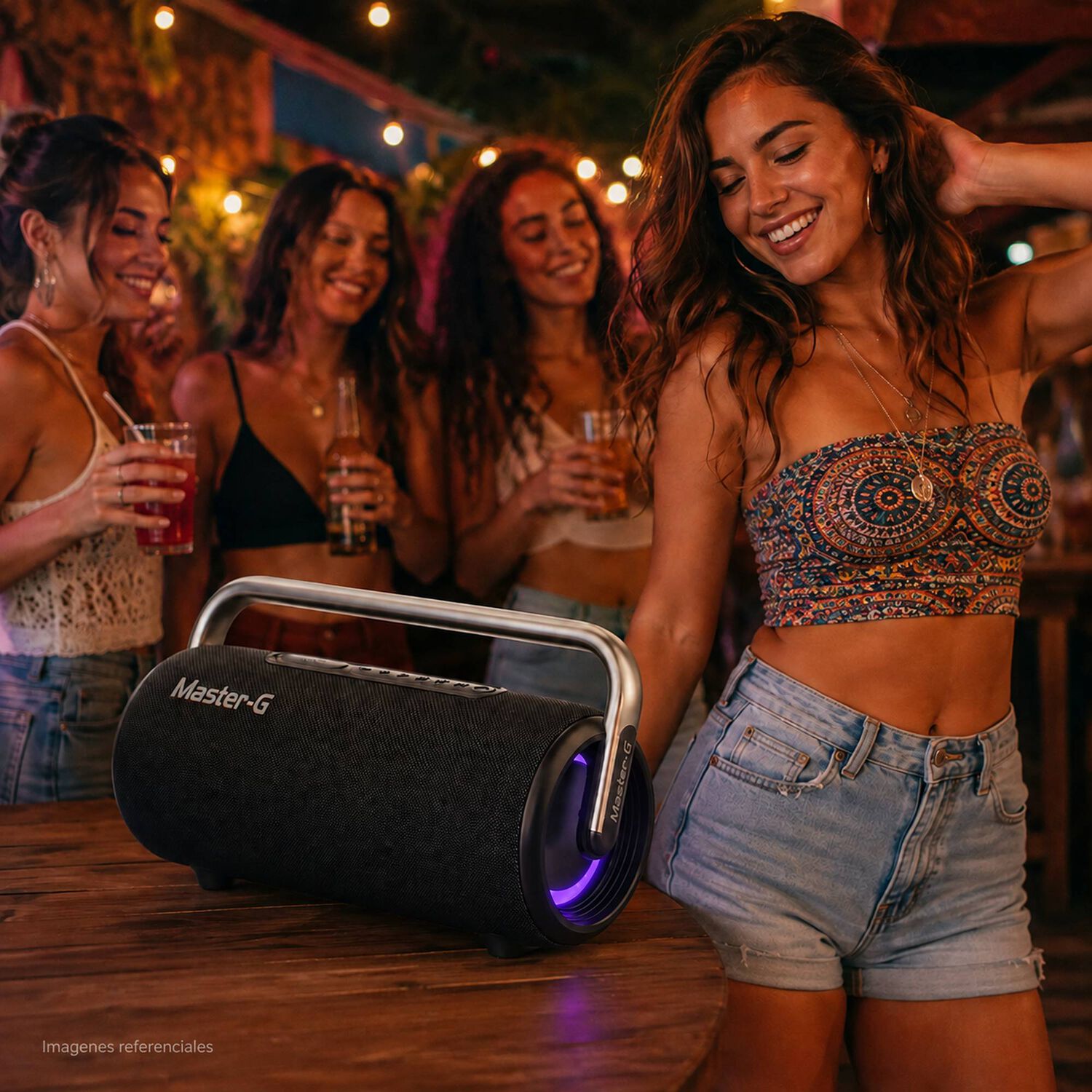 Parlante Bluetooth 5.3 Ipx6 110w 5,25" Soundboxplus Master-g image number 7.0