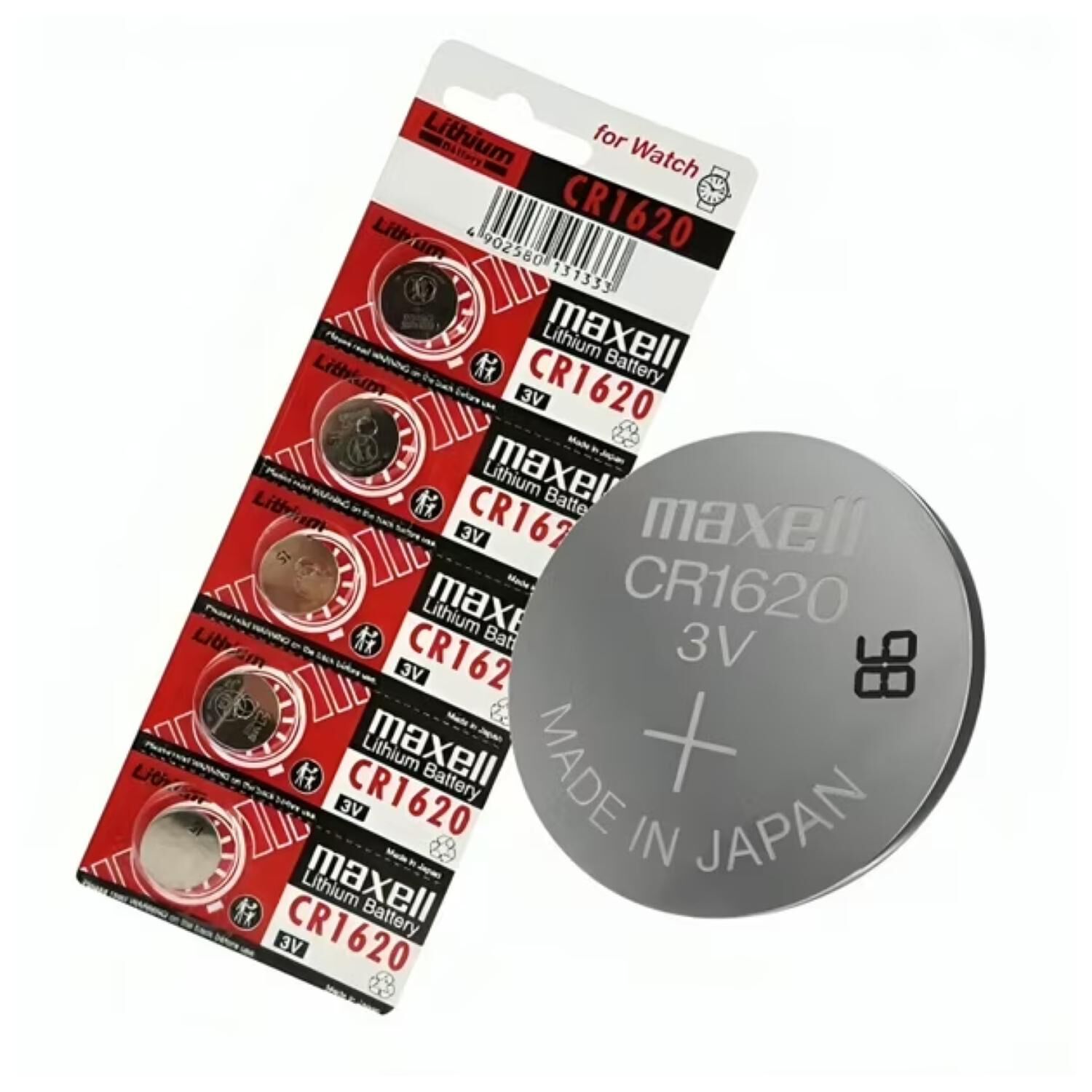 Pack 5 Pilas De Reloj Cr1620 3v X16205 image number 1.0