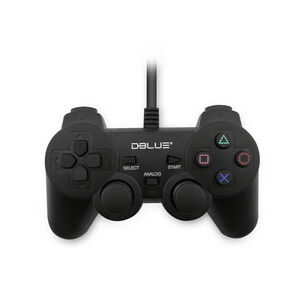 Joystick Usb Pc Con Vibraci&oacute;n Color Negro - Ps