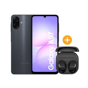 Samsung Galaxy A07 LTE / 128 GB / Negro + Galaxy Buds Core Negro