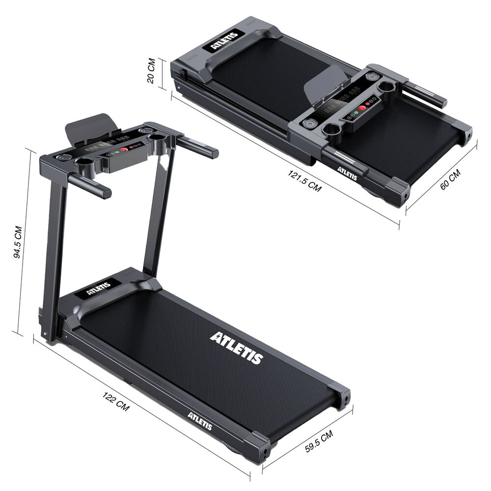 Trotadora M100 10km/h 2 Hp Plegable image number 7.0