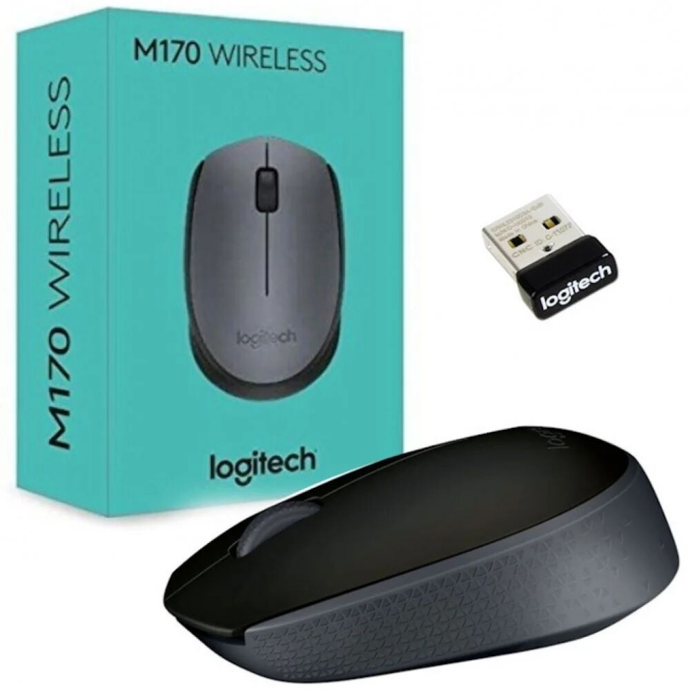 Mouse Inalambrico Logitech M170 Negro image number 1.0