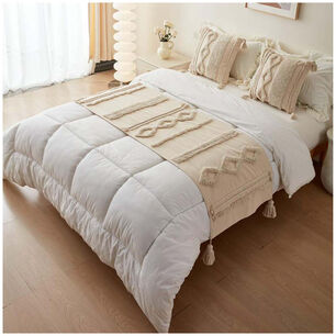 Set Piecera Boho 60 X 210 +2 Fundas Beige Trens