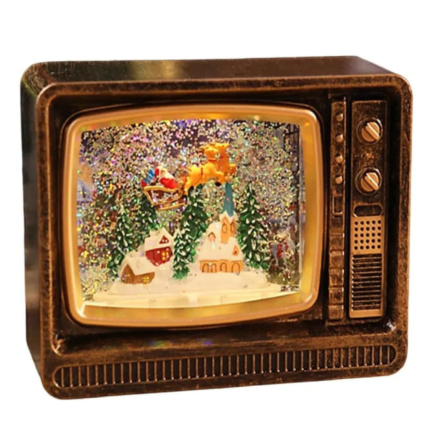 Televisor Led Navide&ntilde;o Decorativo. image number 0.0