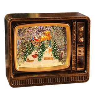 Televisor Led Navide&ntilde;o Decorativo.