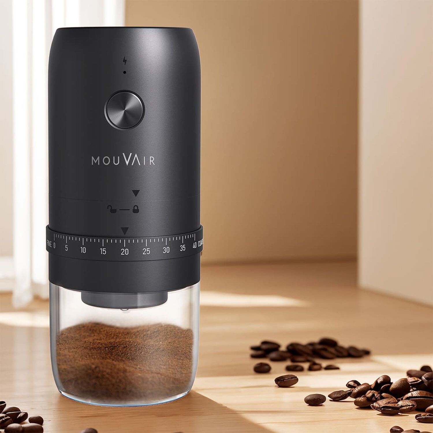 Pack Hervidor Inteligente Mouvair Swan + Molinillo De Caf&eacute; El&eacute;ctrico image number 8.0