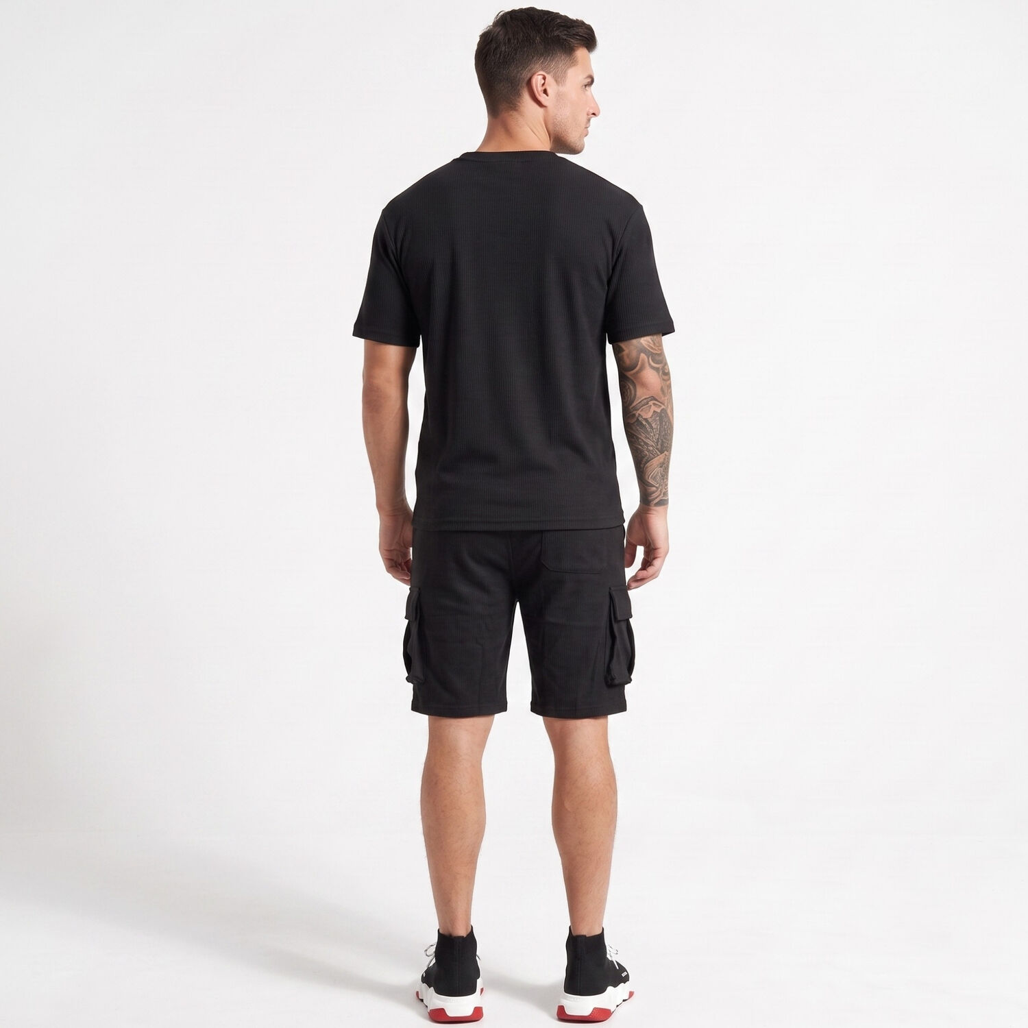 Conjunto Polo Y Short Verano Cargo Hombre image number 2.0