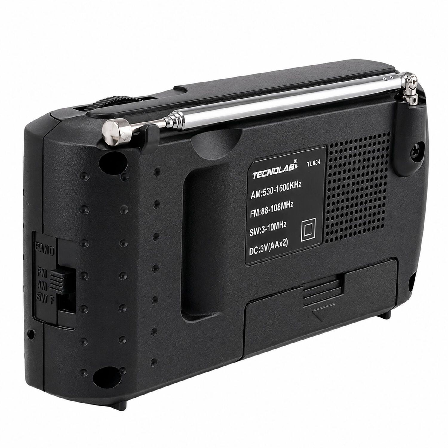 Radio Port&aacute;til De Bolsillo Multibandas Am/ Fm / Sw Tl634 image number 3.0