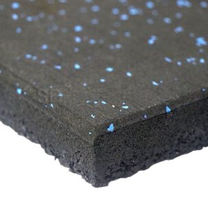 Piso Caucho Gimnasio 50x50cm X Grosor 2.5 Cm