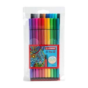 Set 20 Marcadores Pen 68 Stabilo