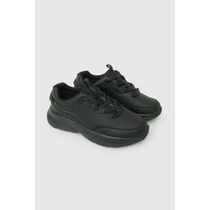 Zapatilla Zapato Escolar Negra Colloky