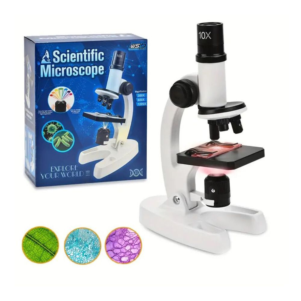 Kit De Microscopio Microscopio Óptico Biológico Con Led image number 3.0