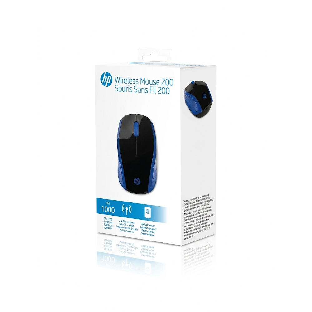 Mouse Hp 200 Inal&aacute;mbrico 1000 Dpi image number 3.0