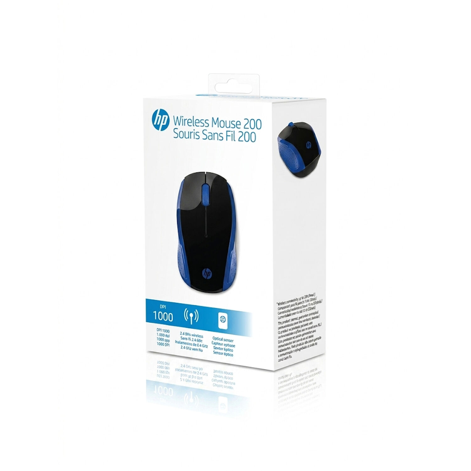 Mouse Hp 200 Inal&aacute;mbrico 1000 Dpi image number 3.0