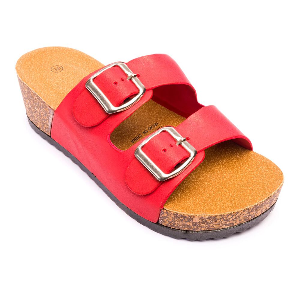 Sandalia Mujer Rojo Cardenal Chancleta image number 3.0
