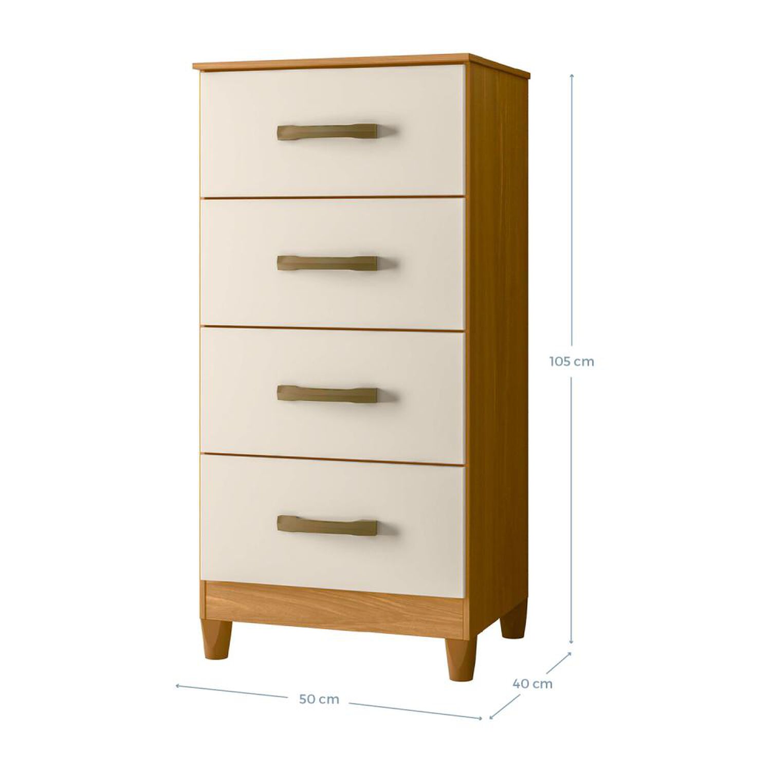 C&oacute;moda Vekka Home Comoda Mobi / 4 Cajones image number 1.0
