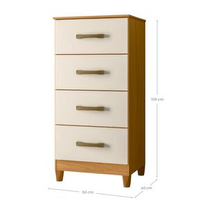 C&oacute;moda Vekka Home Comoda Mobi / 4 Cajones