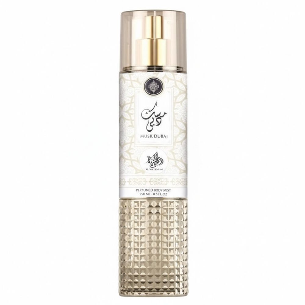 Al Wataniah Musk Dubai Body Mist 250ml image number 1.0