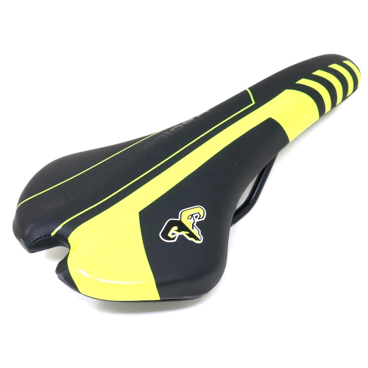 Asiento Mtb Negro/amarillo Radical Mountain image number 1.0