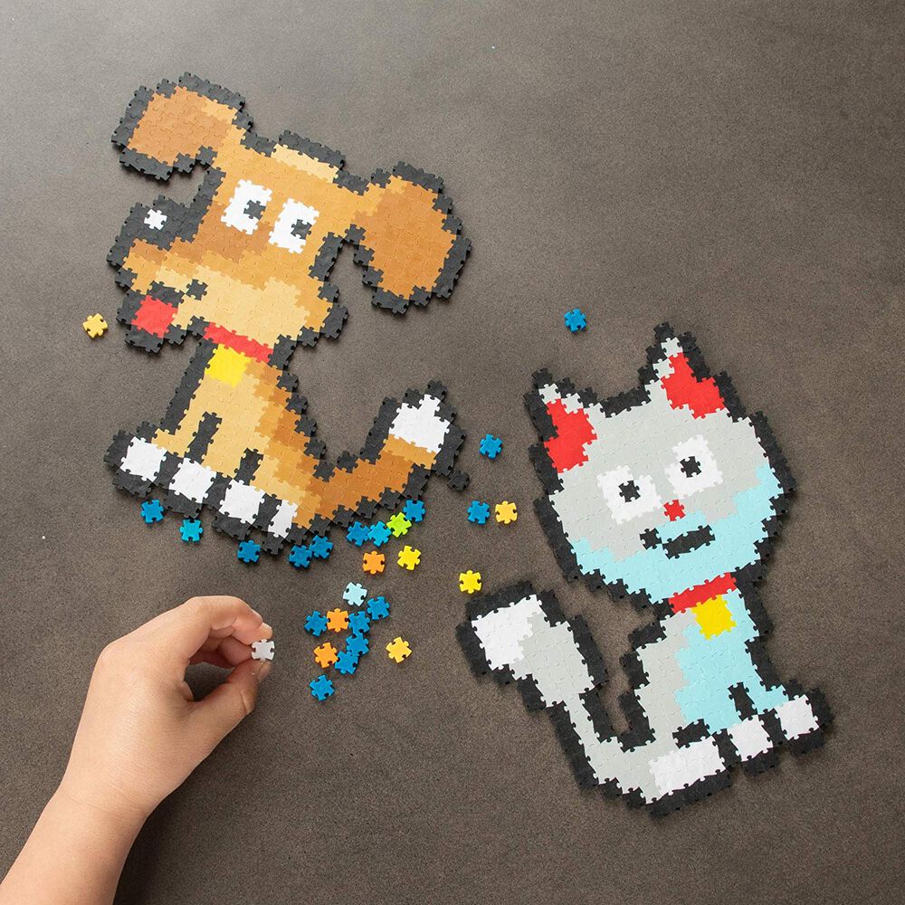 Jixelz Puzzle De Pixeles 700 Pc Set, Mascotas Fatbrain Toys image number 4.0