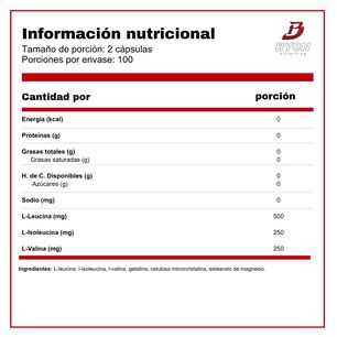 Bcaa 1000 On 200 Caps