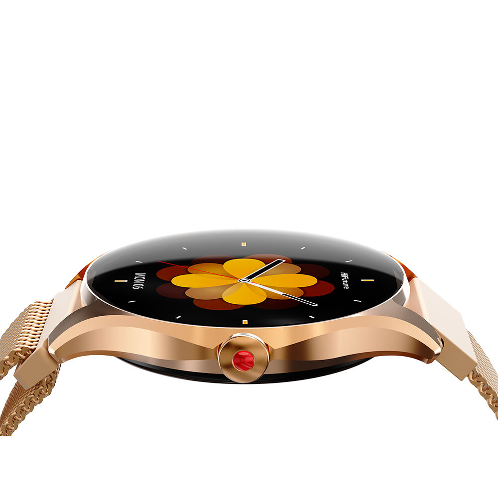 Smartwatch Aura 2 Met&aacute;lico Rose Gold Waterproof 33 Mm Amoled image number 3.0