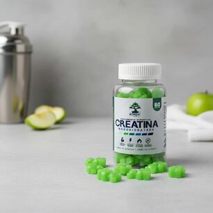 Creatina Monohidratada 60 Gomitas 5g - Gummies - 30 Dias - Bonsai Plus+