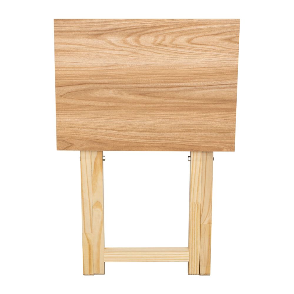 Mesa Plegable 65,7x47,9x35 Cm Cafe Claro image number 3.0