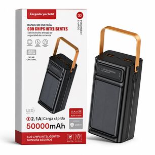 Cargador Bateria Externa 50000mah Powerbank Led Carga Solar