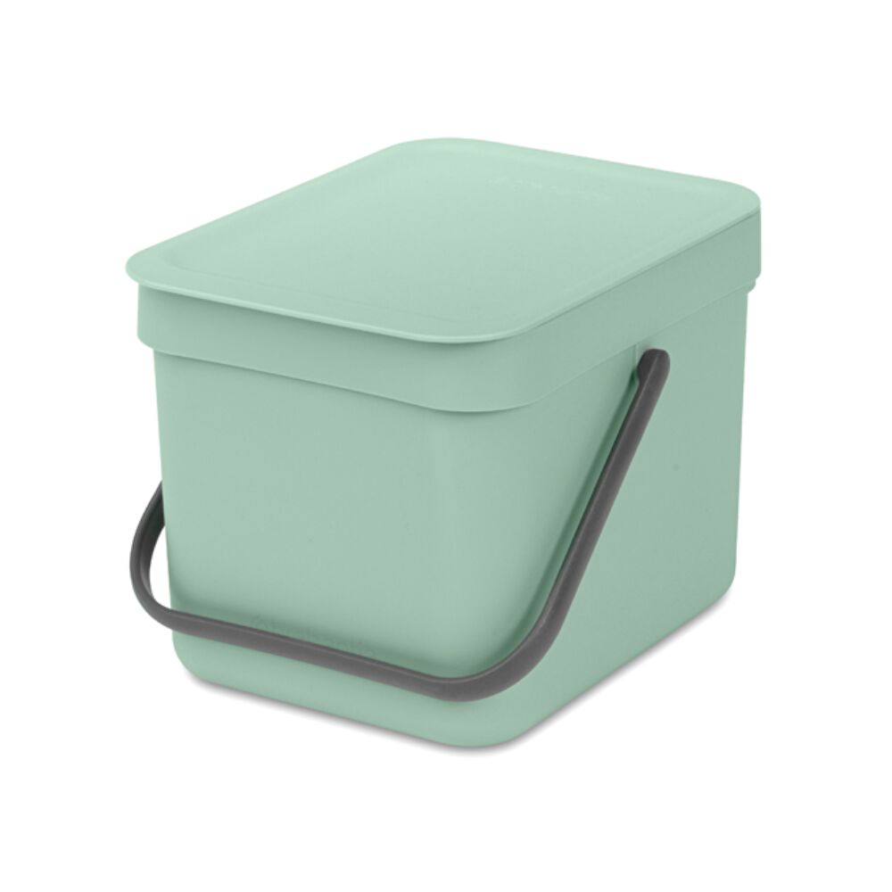 Basurero Sort & Go 6 Lt Jade Green image number 0.0