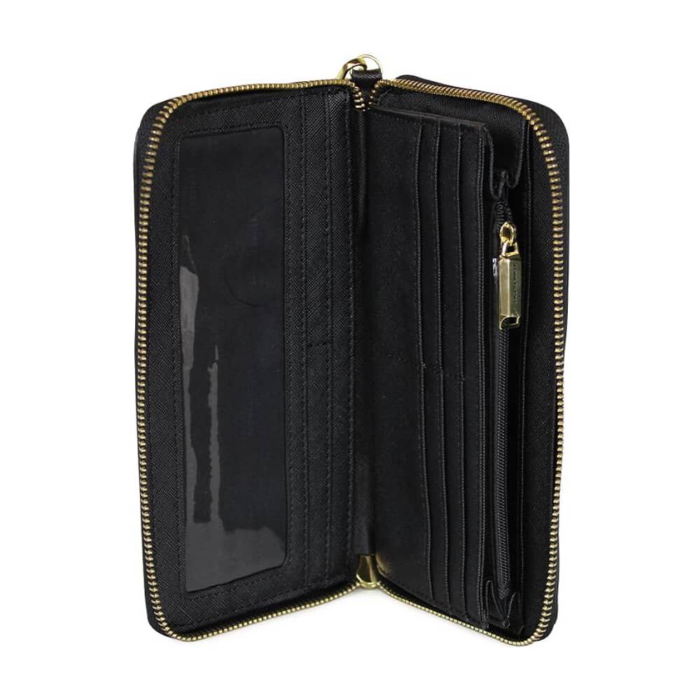 2 Billeteras De Mujer Jaeda Negra Y Azul Kenneth Cole image number 2.0