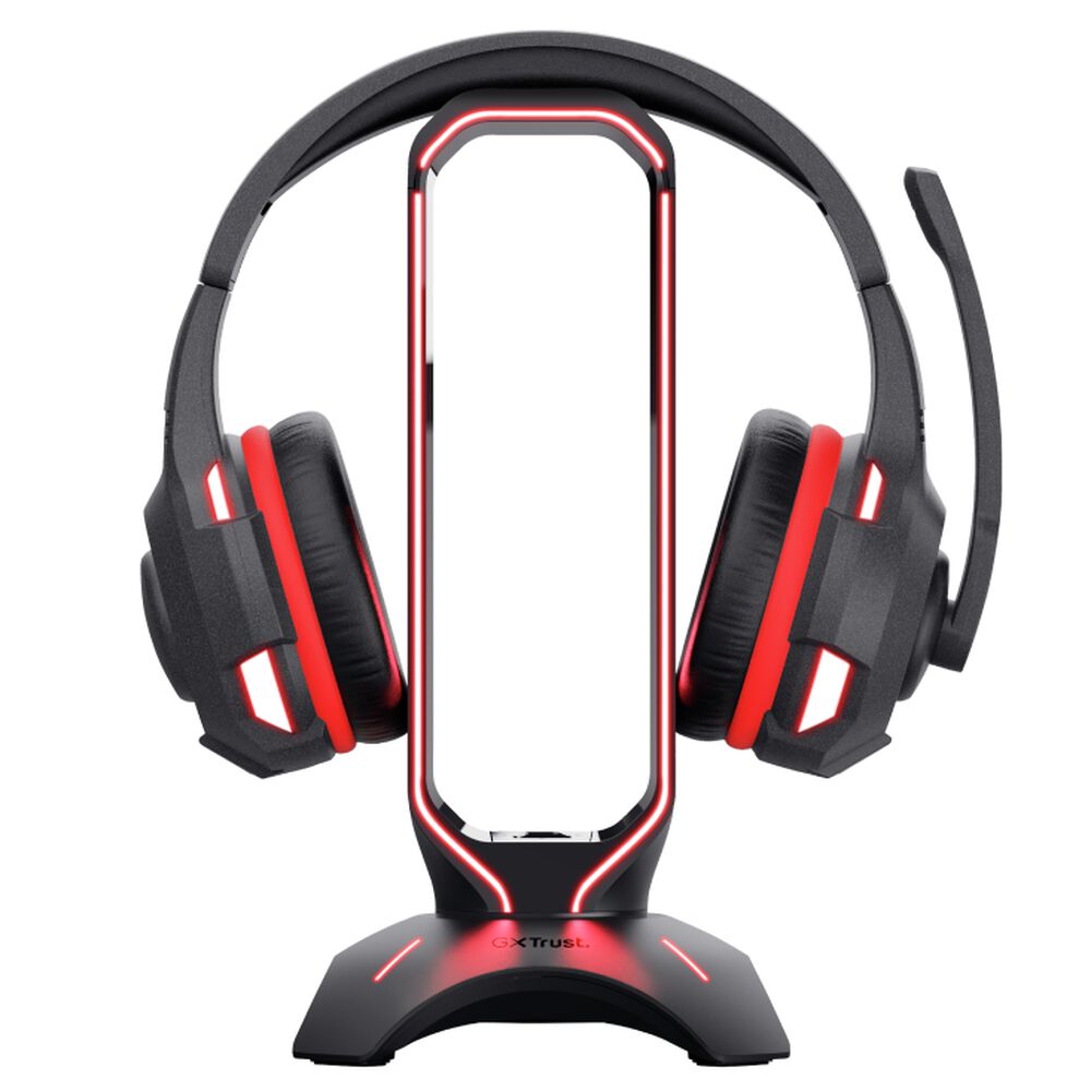 Soporte Stand Gamer Rgb Para Audífonos Trust Gxt 265 + Hub image number 1.0