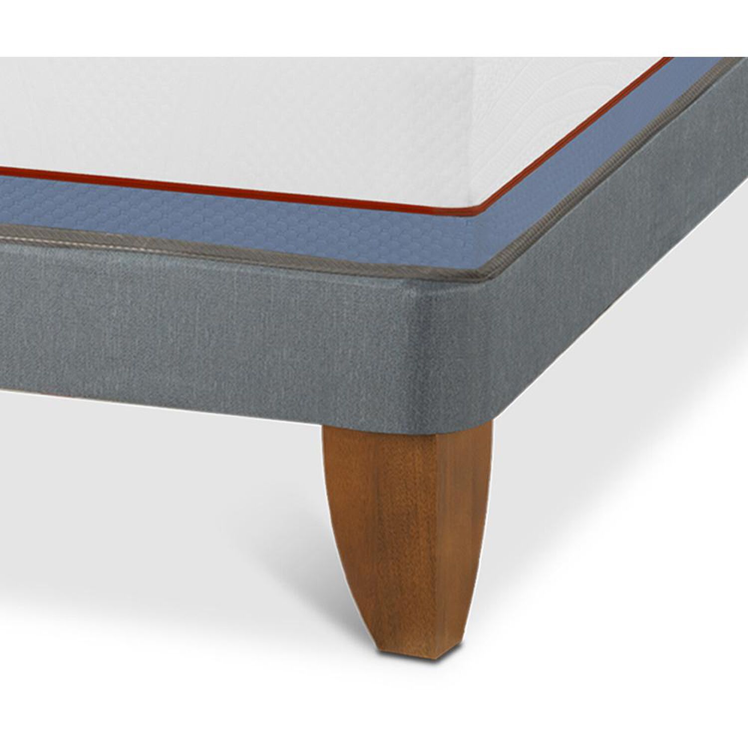 Cama Europea Cic Excellence Plus / 2 Plazas / Base Dividida + Set De Maderas image number 3.0