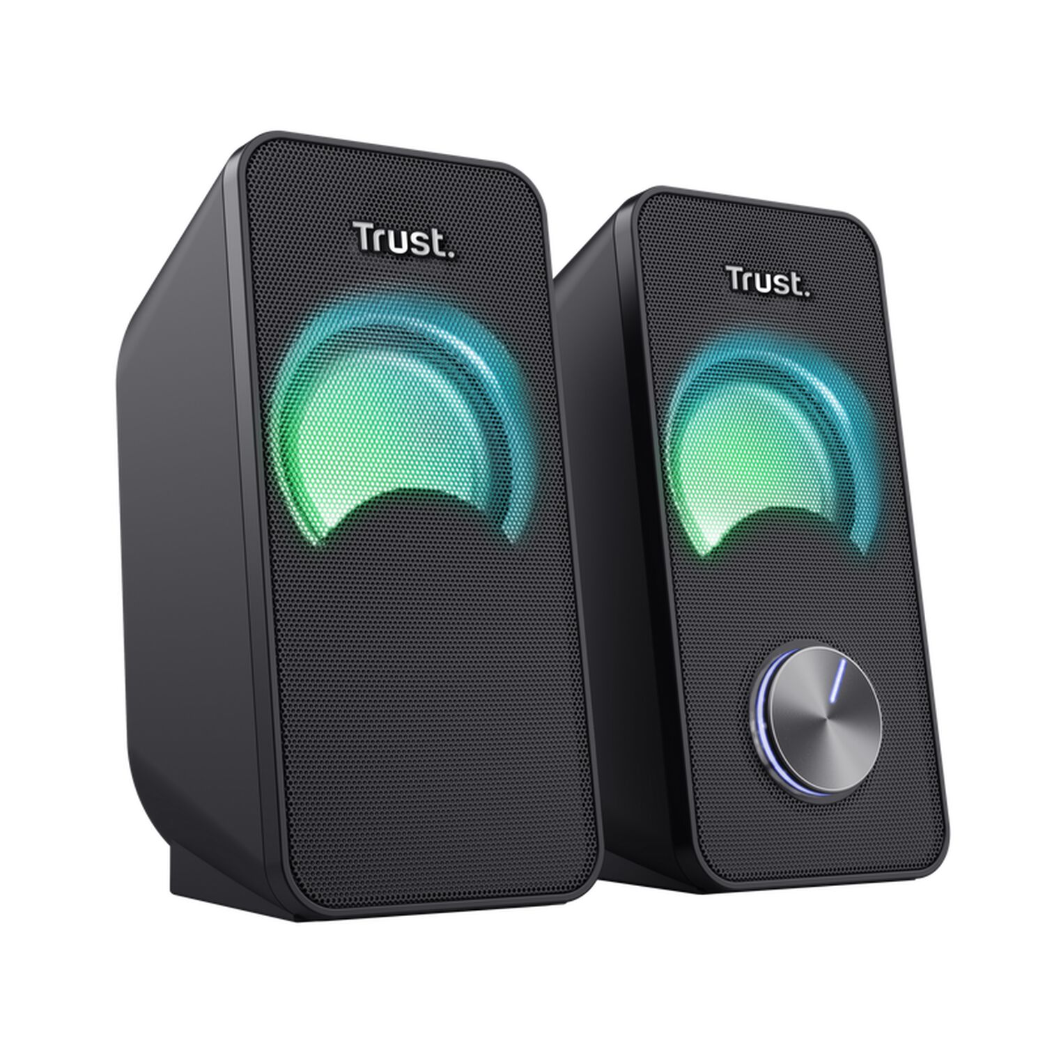 Parlantes Usb Con Luces Rgb De 12w De Escritorio Trust Arys image number 7.0