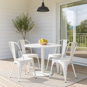 Pack De 4 Sillas Tolix Blancas
