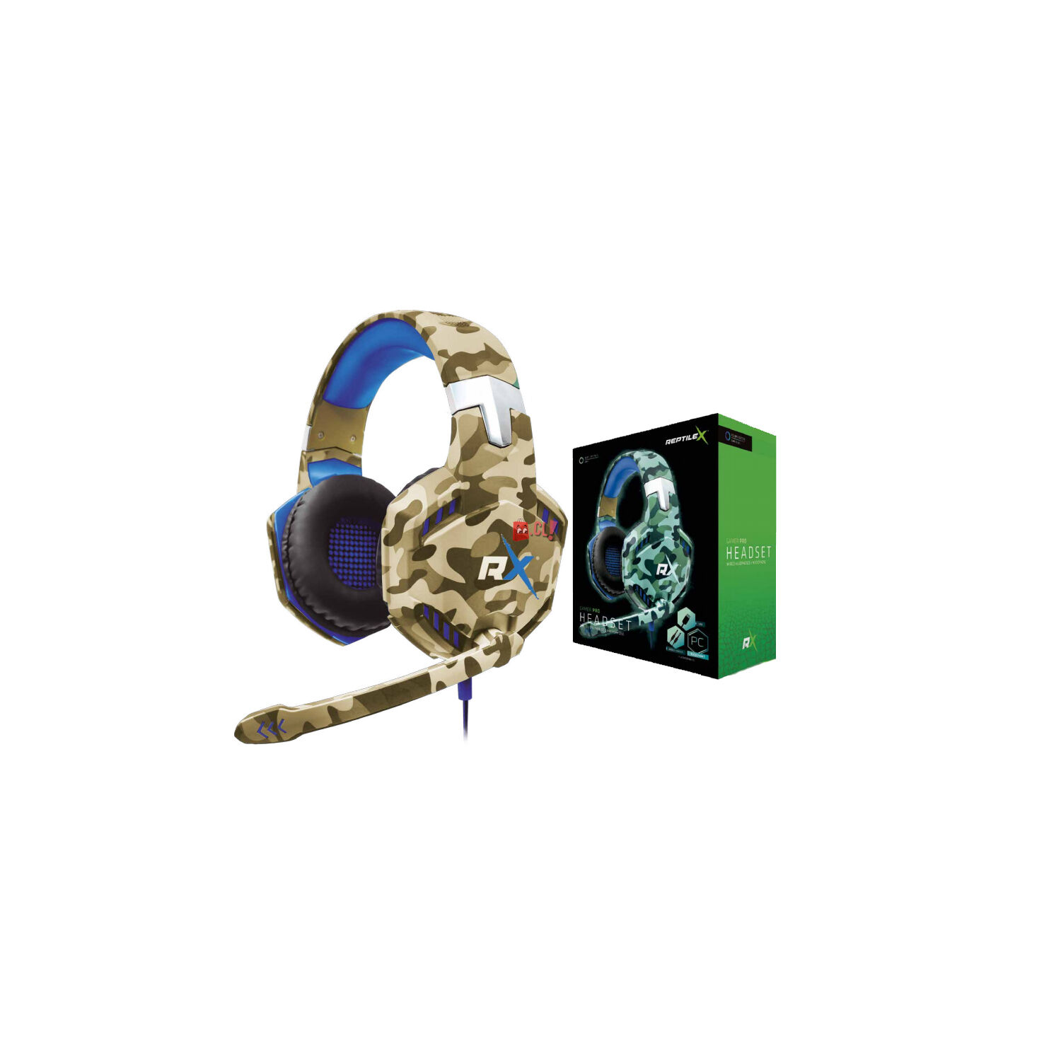 Aud&iacute;fonos Gamer Conexi&oacute;n 3,5mm Y Usb Con Dise&ntilde;o - Ps image number 1.0