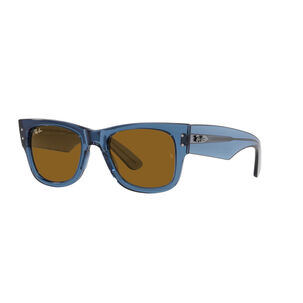 Lentes De Sol Mega Wayfarer Transparent Blue Ray-ban