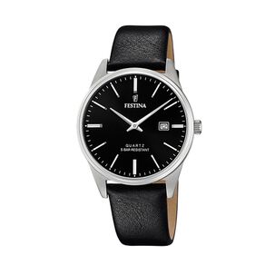 Reloj F20512/4 Festina Plateado Hombre Acero Cl&aacute;sico