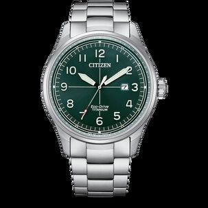 Reloj Citizen Hombre Bm7570-80x Super Titanio