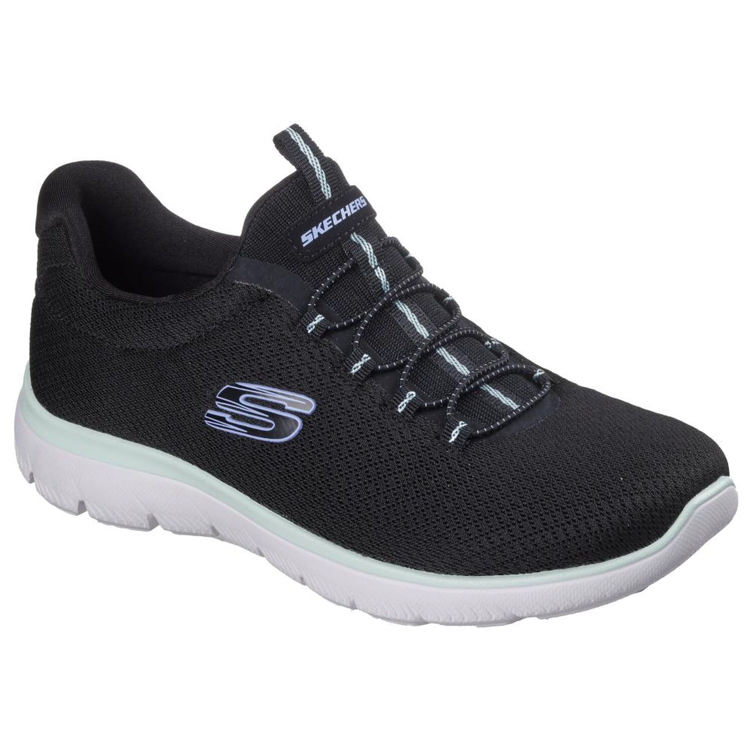 Zapatilla Urbana Mujer Skechers Summits - Summer Blush Bkmt image number 3.0