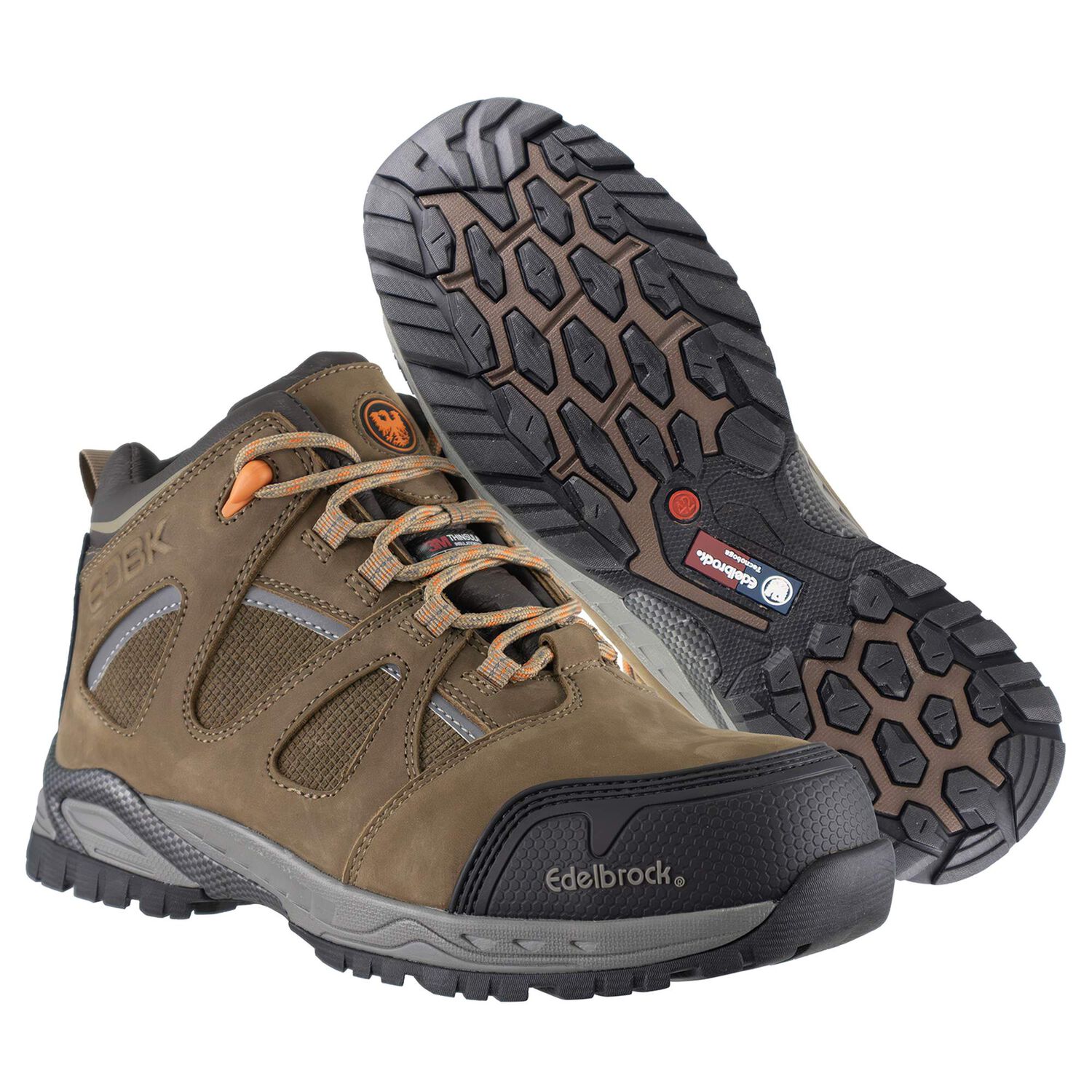 Zapato Seguridad Edelbrock Edbk 177 Brown image number 6.0