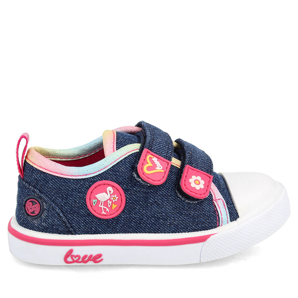 Zapatilla Niña Bubblegummers Dip Baby Azul image number 4.0