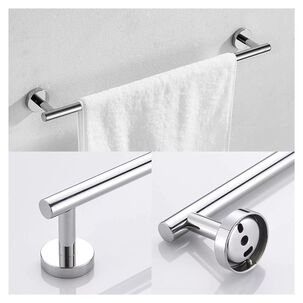Set 4 Accesorios Manillas Soportes De Ba&ntilde;o Decoracion Hogar