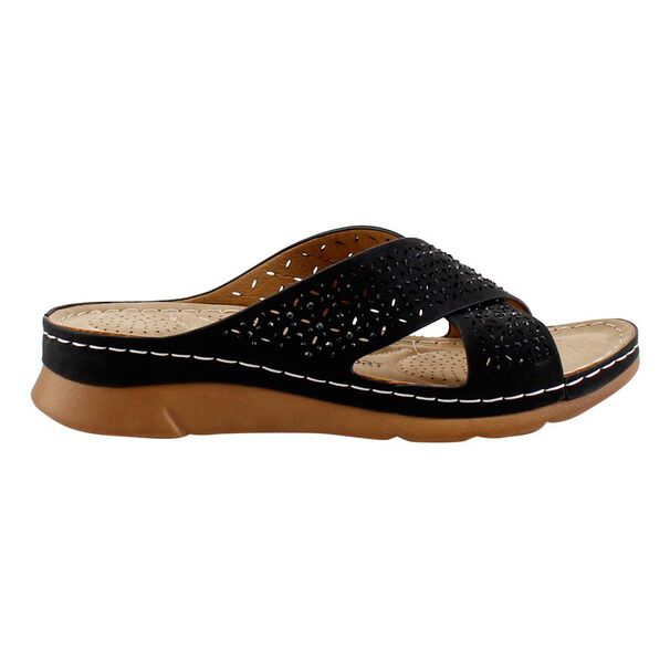 Sandalia Mujer New Walk Xa2122-301 Negro
