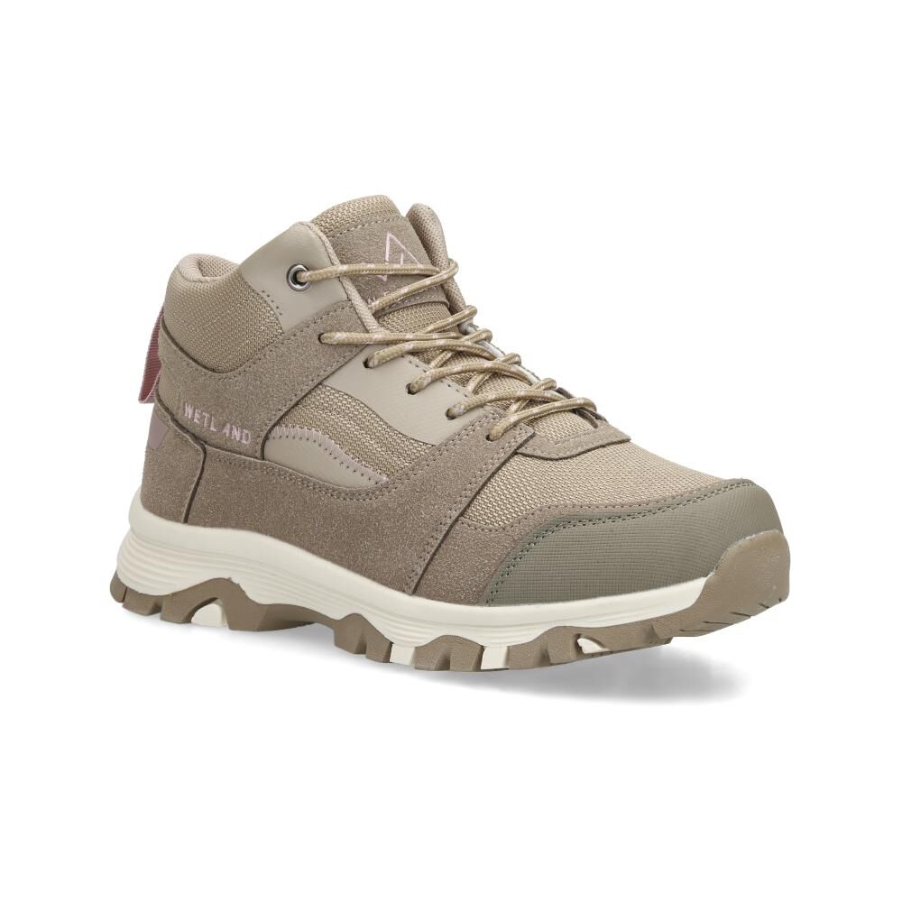 Zapatilla Outdoor Mujer Wetland Beige image number 0.0