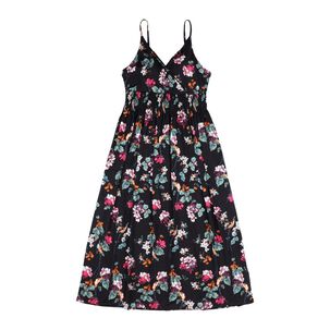 Vestido Largo Pabilo Escote Cruzado Y Panal Elásticado En Espalda Mujer Geeps